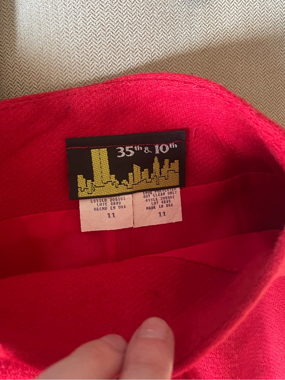 90’s Vintage Miniskirt 🍒 - Picture 4 of 7